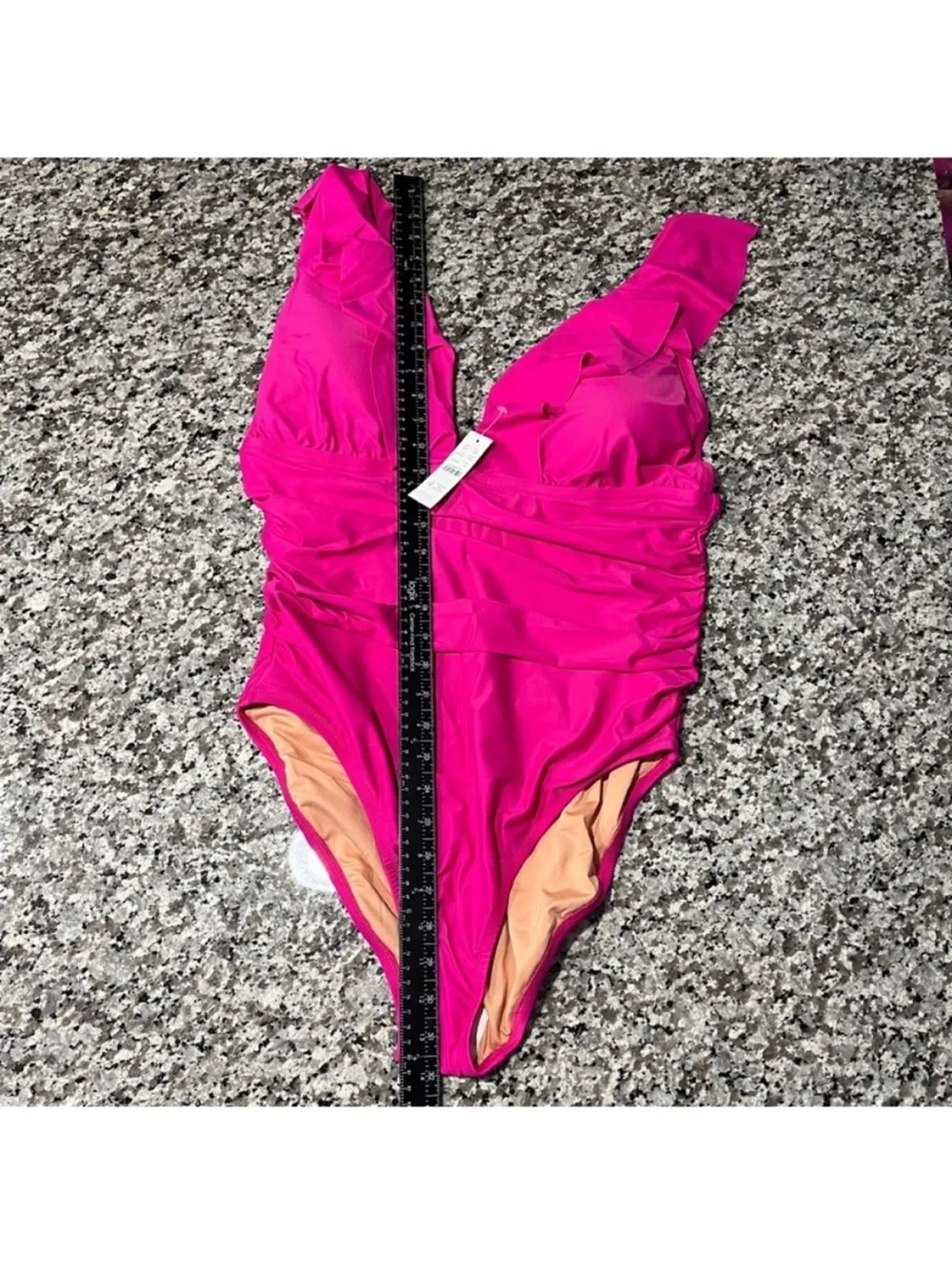 J  Crew Swim 18 One Piece Swimsuit Pink